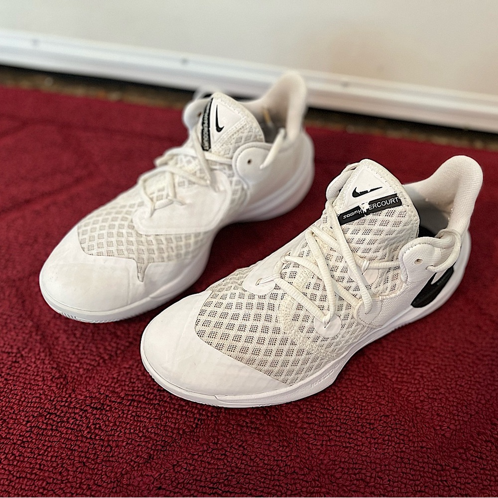 White Nike Volleyball Shoes